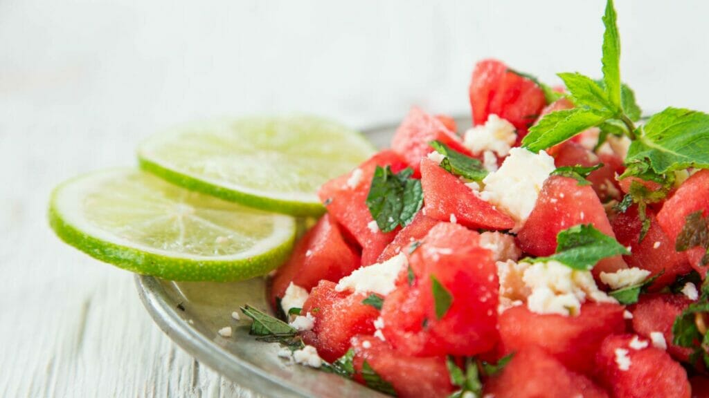 Watermelon & Feta Salad  